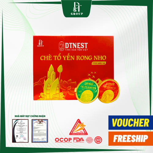 Hộp quà chè yến DTNEST